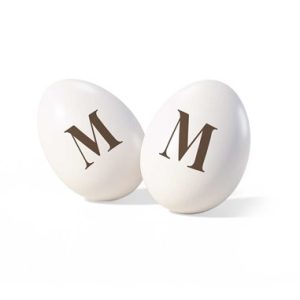 Confetti Personalizzati Lettere Ciocco Mandorla MAXTRIS