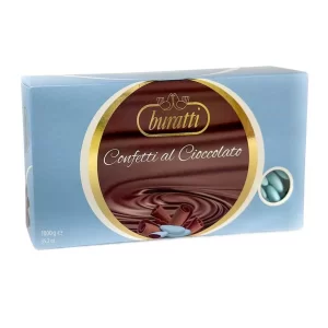 Confetti Cioccolato Colore Azzurro 1 Kg. BURATTI