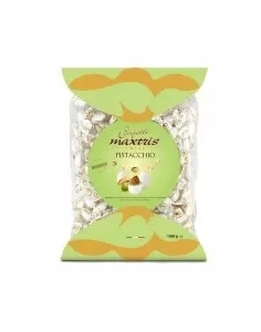 Confetti Incartati Twist Ciocco Mandorla Pistacchio 1 Kg. MAXTRIS