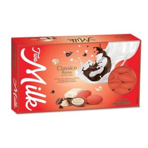 Confetti Cioccolato al latte Colore Rosso 1 Kg. MAXTRIS