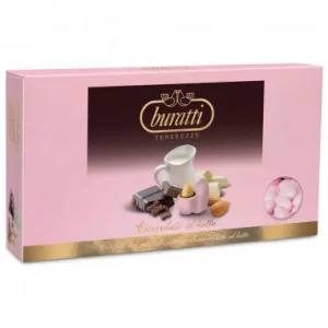 Confetti Tenerezze Ciocco Mandorla Rosa 1 Kg. BURATTI