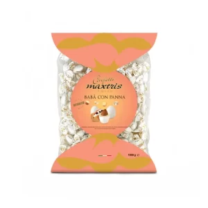 Confetti Incartati Twist Ciocco Mandorla Affogato al Babà con panna 1 Kg. MAXTRIS